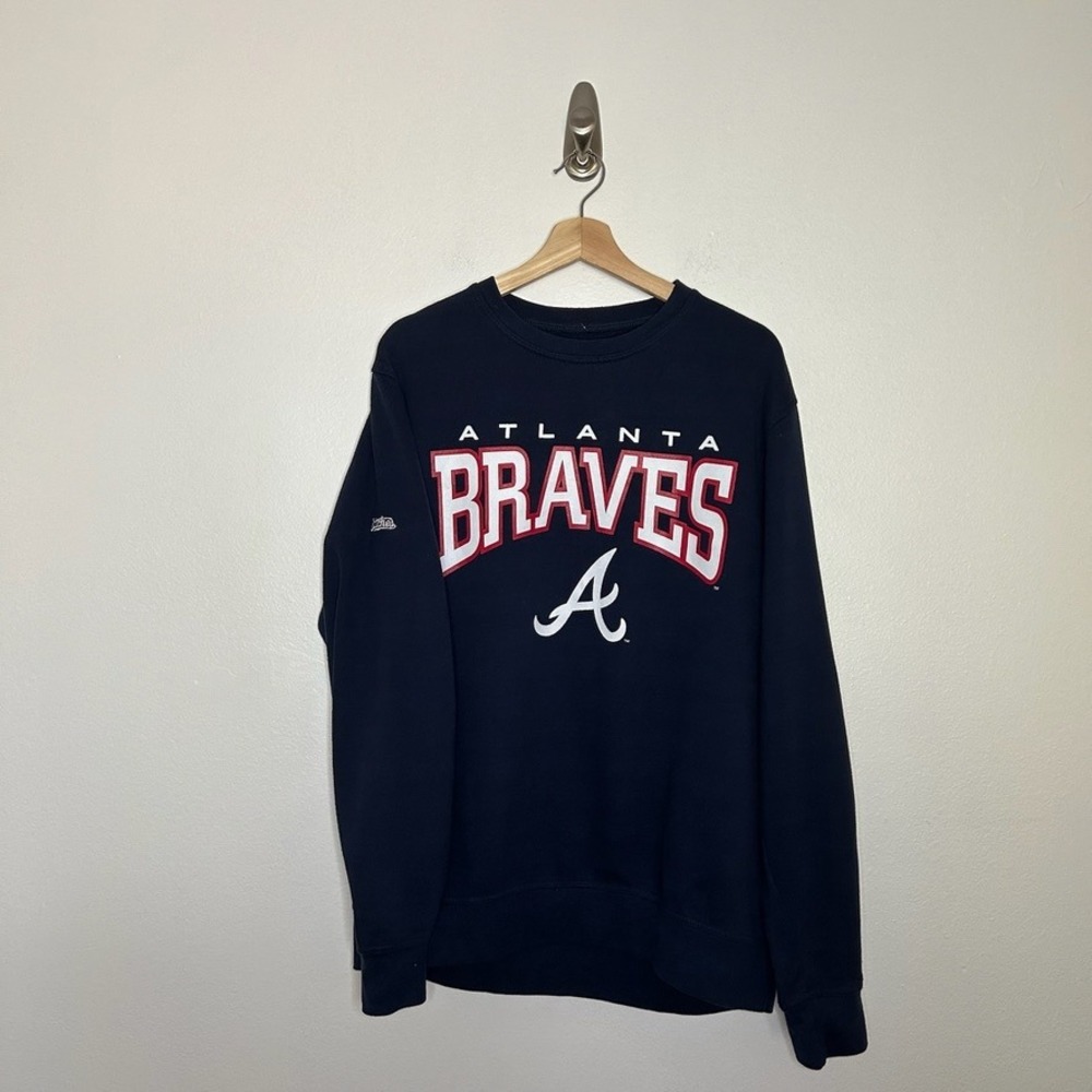 Atlanta Braves MLB Crewneck Sweatshirt Sz L